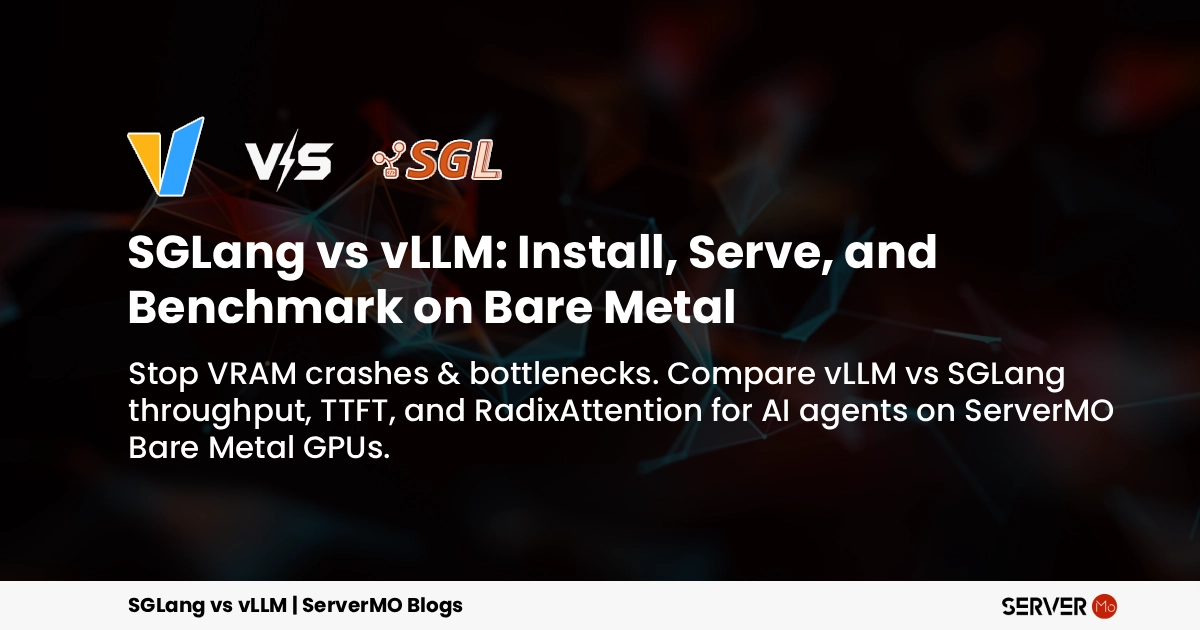 SGLang vs vLLM: Install, Serve, and Benchmark on Bare Metal