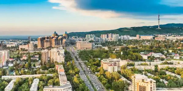 almaty city photograph