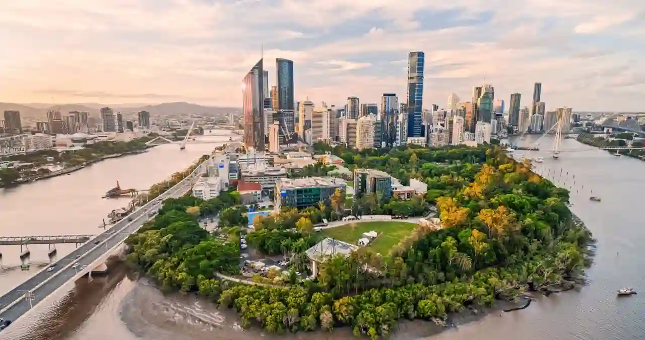 brisbane city photograph