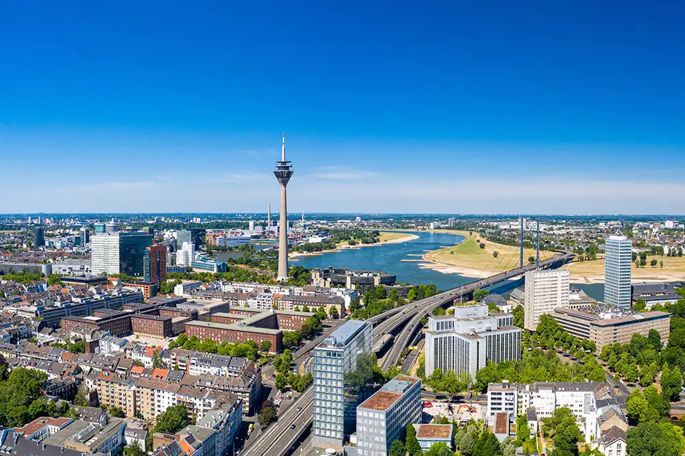 dusseldorf city photograph