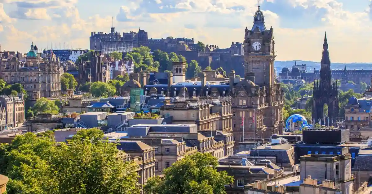 edinburgh city photograph