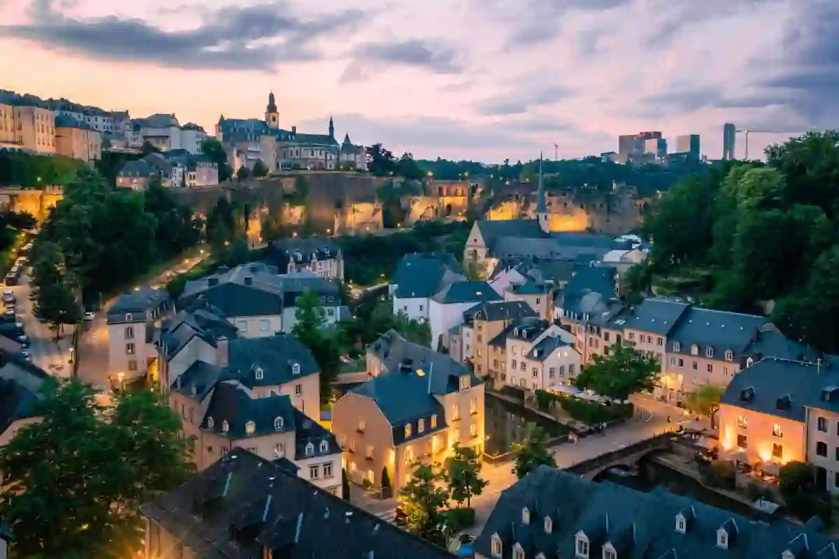 Luxembourg city photograph