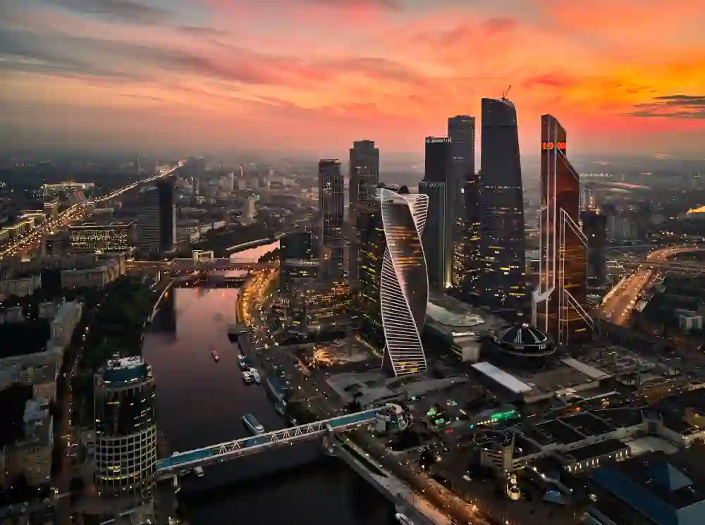 moscow city photograph