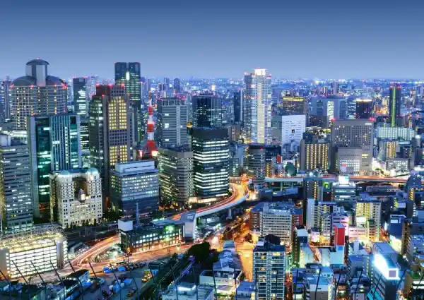 osaka city photograph