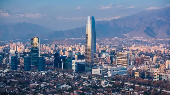 santiago city photograph