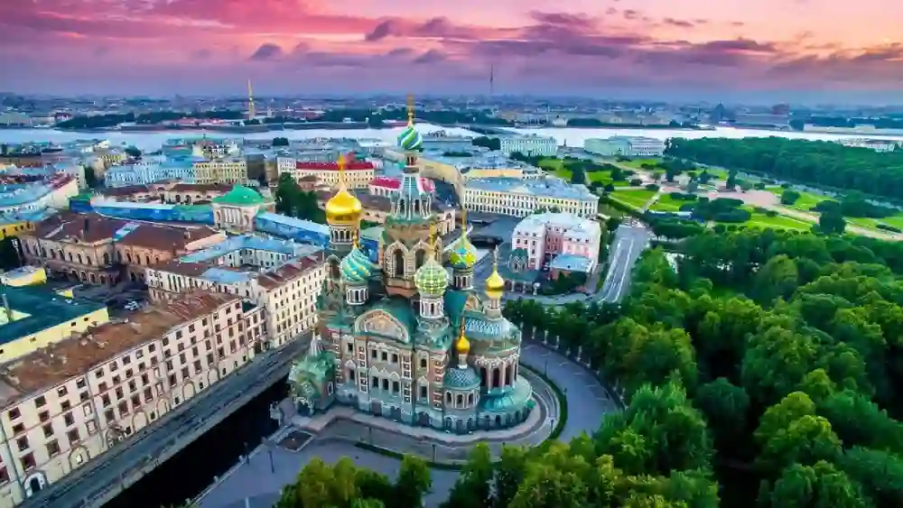 st petersburg city photograph