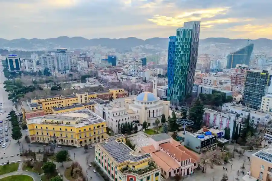 tirana city photograph