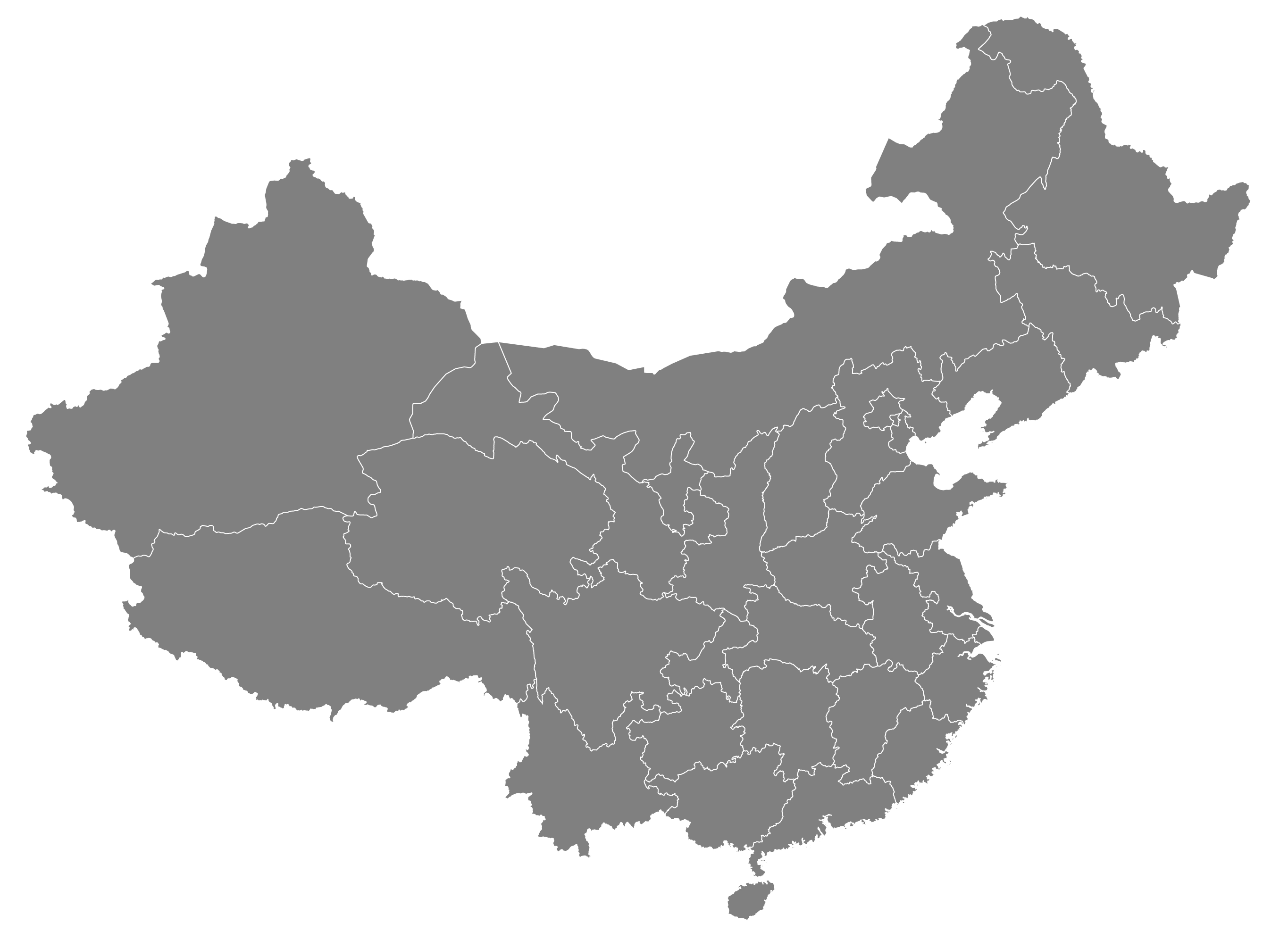map of china