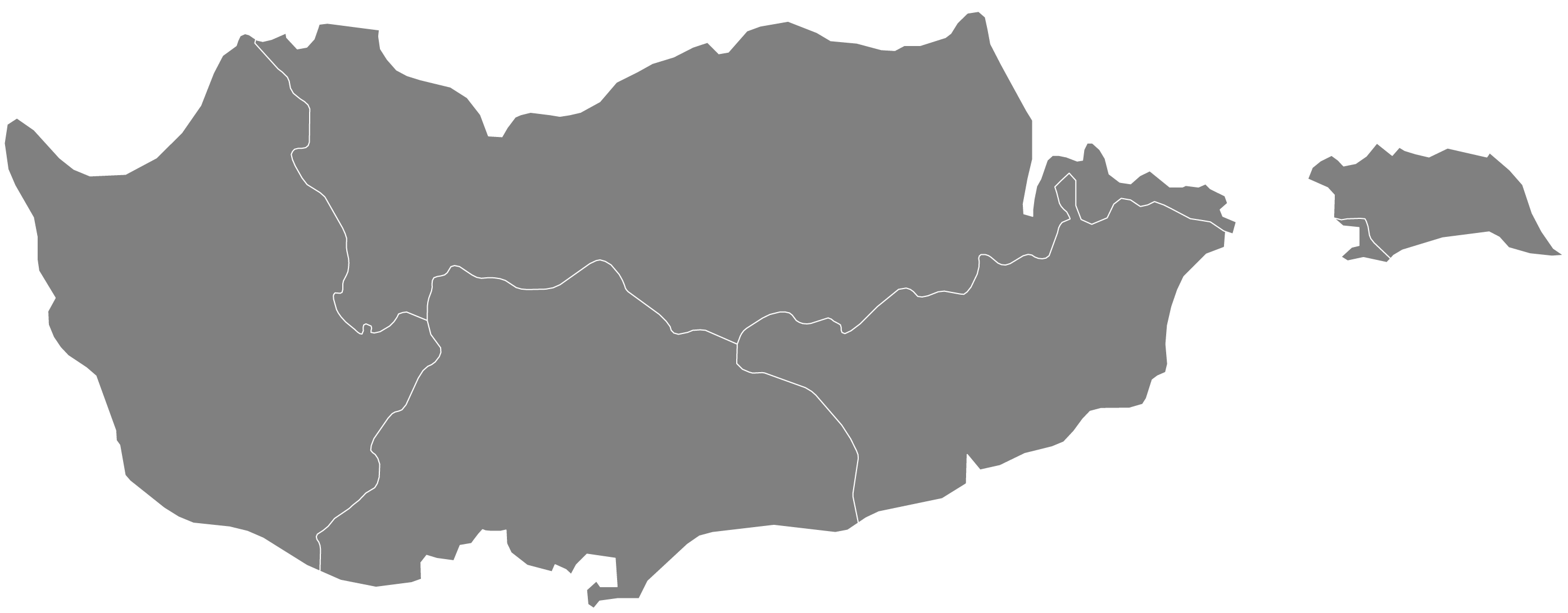 map of cyprus