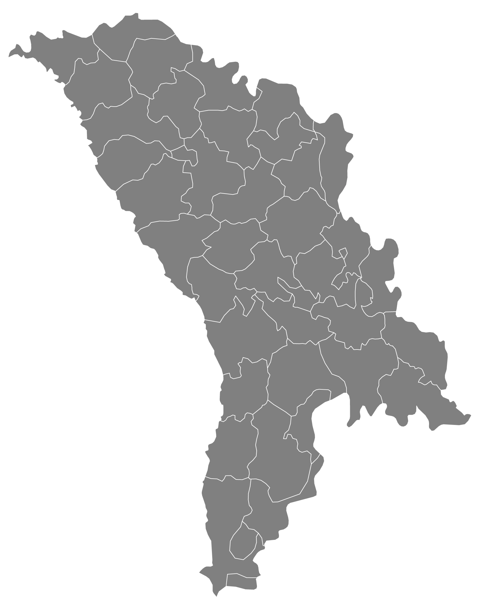map of moldova