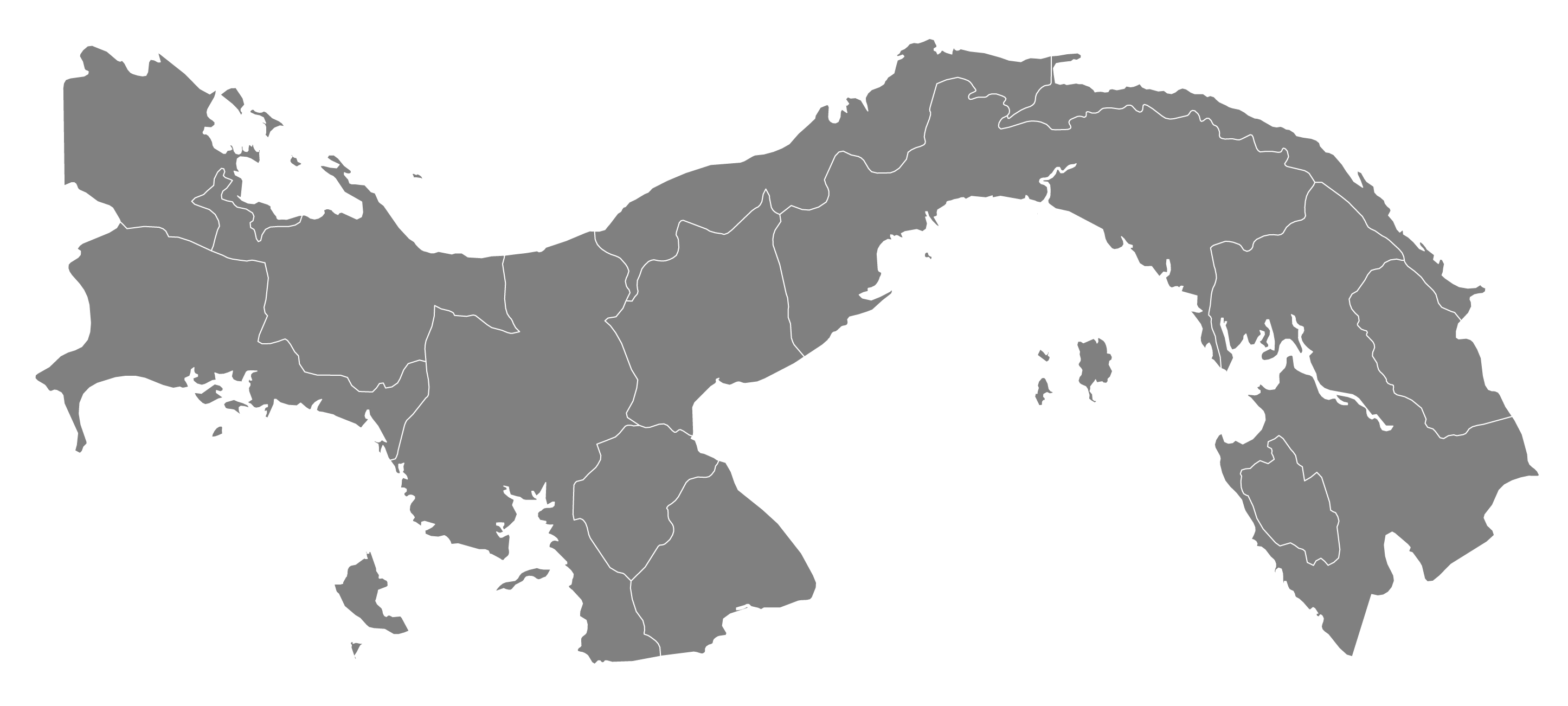 map of panama