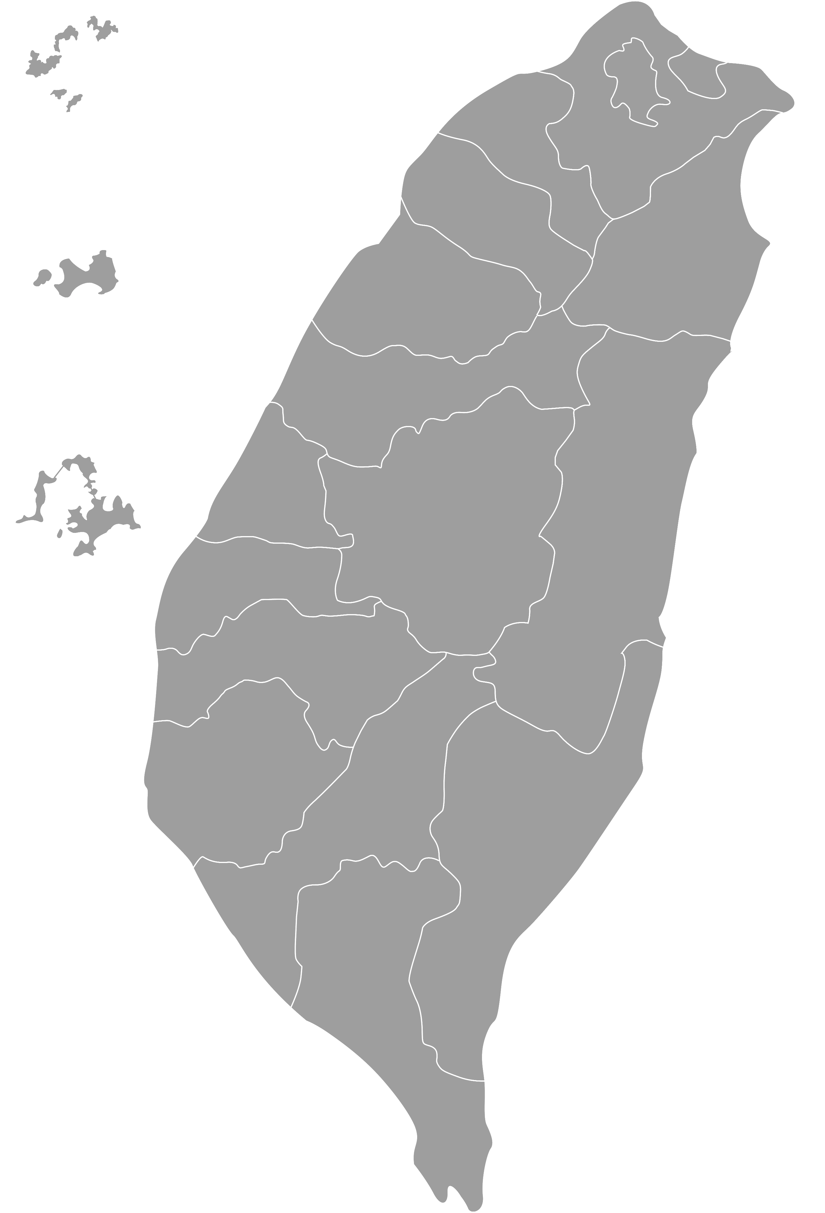 map of taiwan