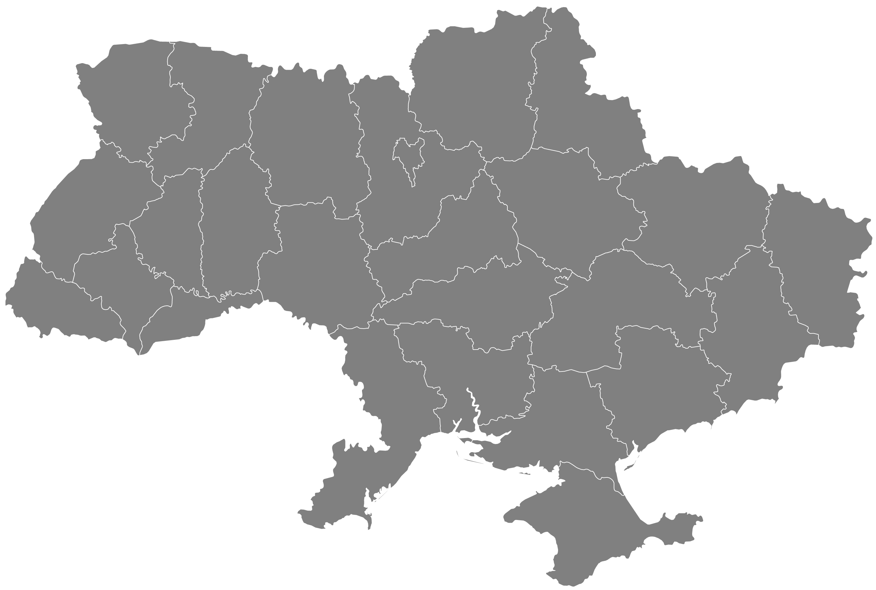 map of ukraine