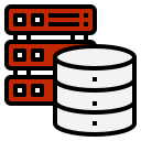 dedicated server with database icon