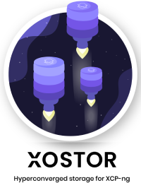 XOSTOR logo