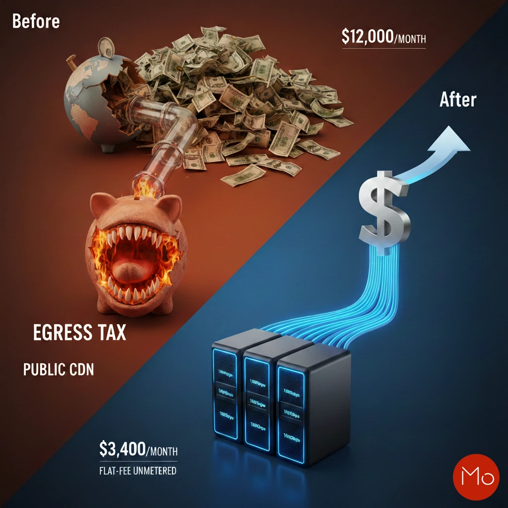 CDN Cost Optimization Chart