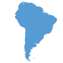 Map of South America
