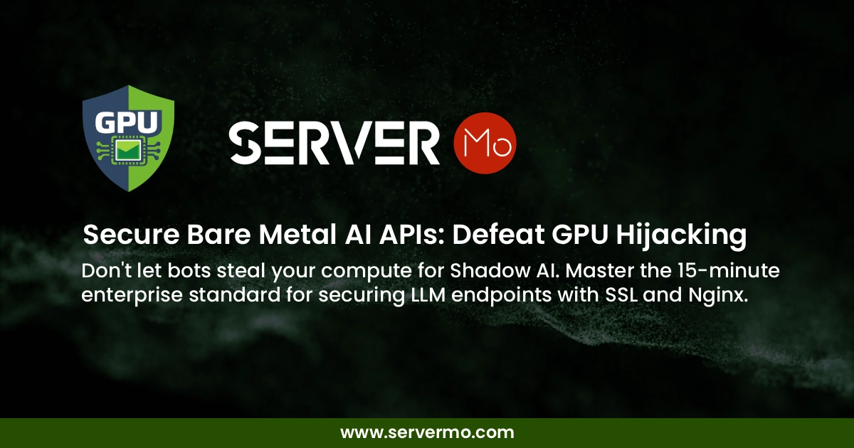 Secure Bare Metal AI APIs: Defeat GPU Hijacking